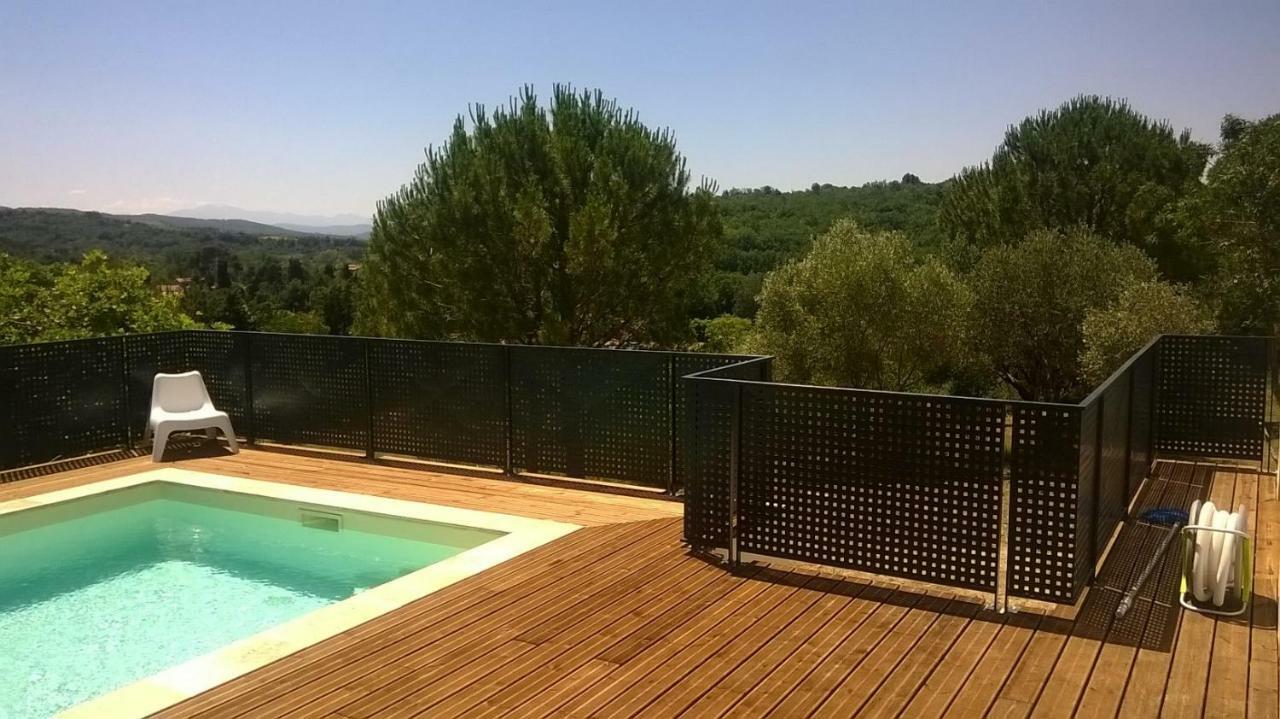 Villa Piscine Sud France Verzeille Exterior foto