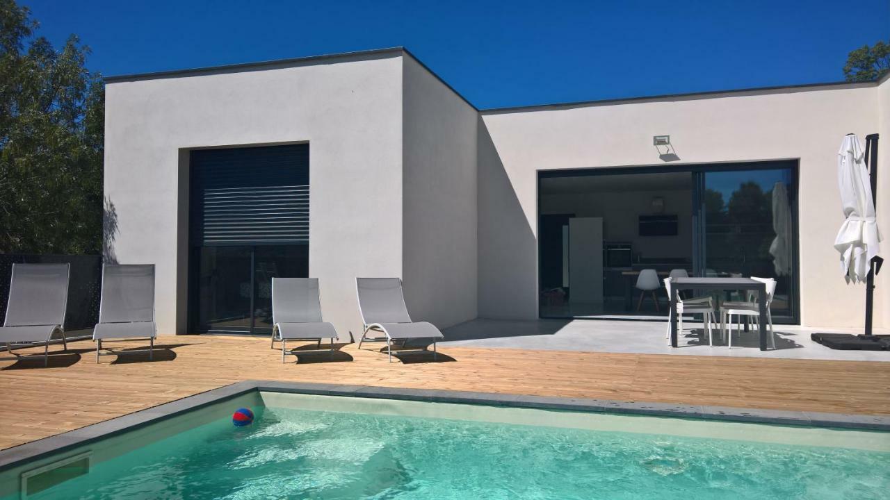 Villa Piscine Sud France Verzeille Exterior foto